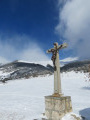 Le monolithe de Sardières au départ de la Croix d'Aussois