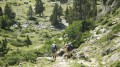 La descente du ressaut de la Pègue