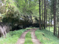 La falaise du Moulin de la Durantie