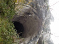 La grotte de la Dame Blanche côté falaise