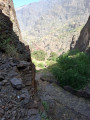 La montée  depuis ALTA MIRA vue du col