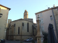 La place de la Révolution et le chœur de l'église Saint-Michel