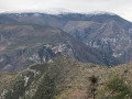 La pointe de Clamia, vue du sentier retour