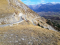 Col de la Saume, Tête du Tourneau depuis le village du Noyer