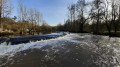 La Sèvre vue depuis la passerelle