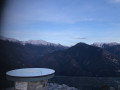 La table d'orientation et le massif alpin