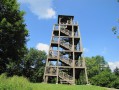 La tour au sommet du Mont Saint-Rigaud