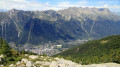 La vallée de Chamonix et le balcon sud