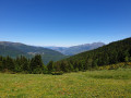 La vallée de l'Ariège depuis le col de Joux