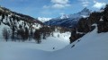 La Vallée de la Clarée vue du Refuge de Laval