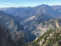 La Madone d'Utelle depuis les Gorges de la Mescla