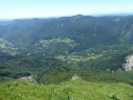 La vue depuis la crête