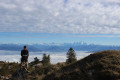 La vue sur le Mont Blanc