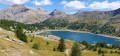 Lac d'Allos, en montant vers le col