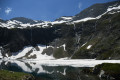 Lac d'Isabe enneigé