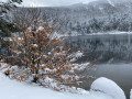 Lac de Blanchemer en février 2024