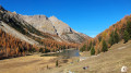 Lac de l'Orceyrette et crête du Petit Puy