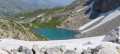 Lac de la Clarée vu depuis le Seuil des Rochilles