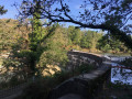 Le barrage de retenue du grand lac de la Vallée Mabille