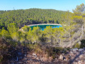 Le bassin de rétention d'eau de Valtrède