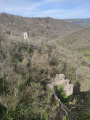 Le beffroi et vestige église