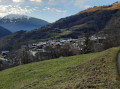 Le bourg de La Thuile