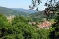 Le centre de Metzeral et Muhlbach depuis le belvédère sud