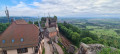 Tour du château du Haut-Barr et de ses contreforts