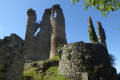 Le château ruiné des Tourettes