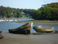 Le cimetière des bateaux à Kerhervy