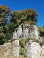 Le Fronton de l'Abbatiale de St Maurice