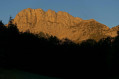 Le Grand Veymont au petit matin depuis le point de départ