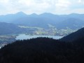 Le lac du Tegernsee depuis le Riederstein