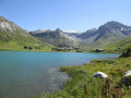 Le lac en direction de Val Claret