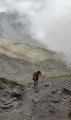 Le lac vu du col de Gran Guglia