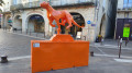 Le l&eacute;opard en course by Munoz