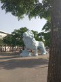 Le lion de Xavier Veilhan - Place Stalingrad