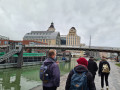 Le long de l'Ourcq à la sortie du Parc de la Villette