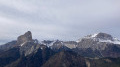 le Mont Aiguille et le Grand Veymont