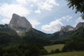 Le Mont Aiguille et le Sommet de Peyre Rouge