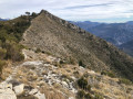 Le Mont Falourde depuis Bairols