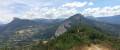 Le Mourre de Gâche et la Montagne de la Baume