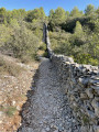 Le mur de la Peste à Cabrières-d'Avignon