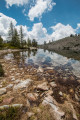 Le Lac de Tavels depuis les vacheries de Salèse