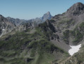 Le Pic du Midi d'Ossau depuis le Pic Sanctus