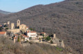 Le piton de Pierre Ancize vu du chemin de du Sarret