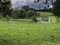 Le plan d'eau proche de la Fontaine Bouillante