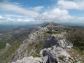 Le plateau du massif de la ST Baume