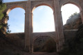 Puente de los Cinco Ojos depuis Aspe