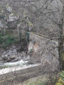 Le pont de Toutel, côté aval.